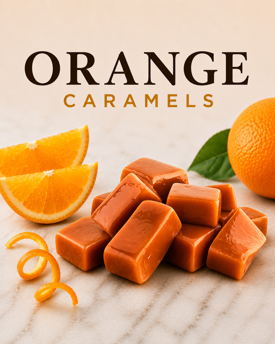 Orange Cream Caramels